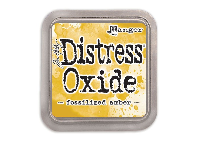 Tim Holtz Distress μελάνι oxide fossilized amber Tim Holtz Distress μελάνι oxide fossilized amber