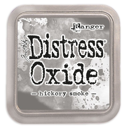 Tim Holtz distress oxide hickory smoke