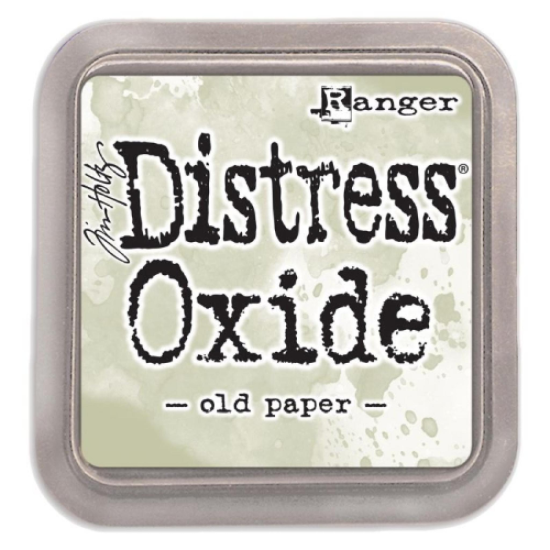 Tim Holtz distress oxide old paper