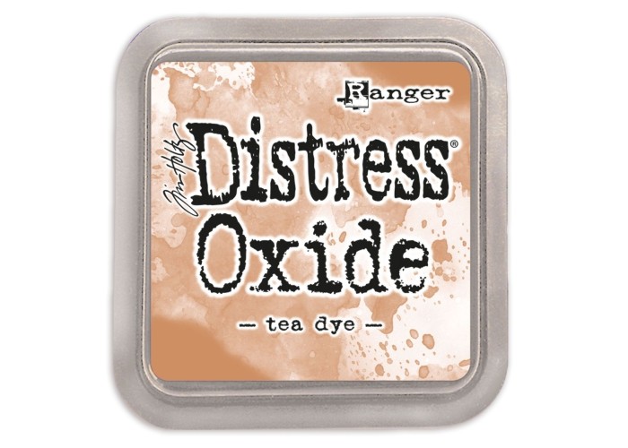 Tim Holtz distress oxide tea dye