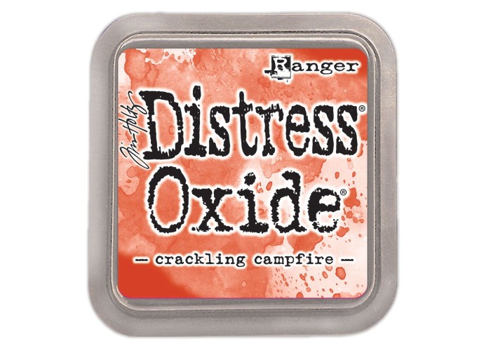 Tim Holtz Distress Oxide Crackling campfire