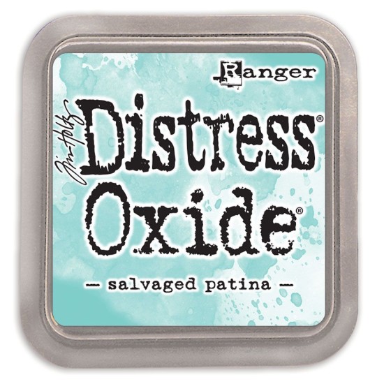 Tim Holtz Distress Oxide Salvaged patina