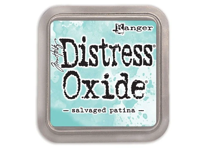 Tim Holtz Distress Oxide Salvaged patina