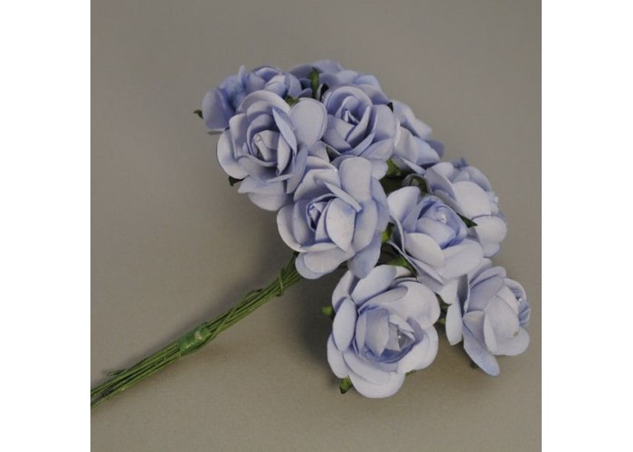 ΤΕΧΝΗΤΑ ΑΝΘΗ ΤΡΙΑΝΤΑΦΥΛΛΑ HR09578 BLUE L
