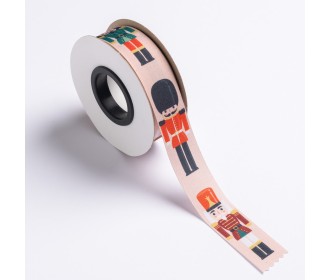 ΚΟΡΔΕΛΑ TP52 DP ΕΚΤΥΠΩΣΗ ΜΙΑ ΟΨΗ 25MMX20MET BEIGE WITH NUTCRACKERS ΚΟΡΔΕΛΑ TP52 DP ΕΚΤΥΠΩΣΗ ΜΙΑ ΟΨΗ 25MMX20MET BEIGE WITH NUTCRACKERS