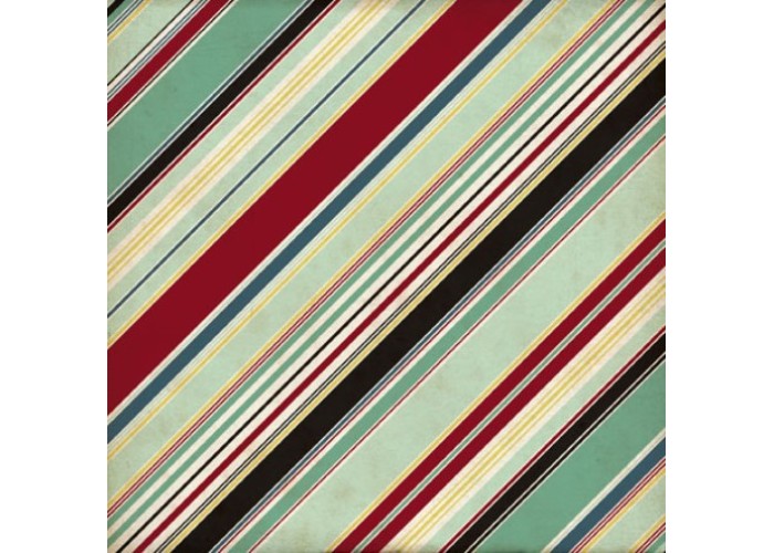 Χαρτόνι scrapbooking διπλής όψης MANLY STRIPE 30cm x 30cm Χαρτόνι scrapbooking διπλής όψης MANLY STRIPE 30cm x 30cm