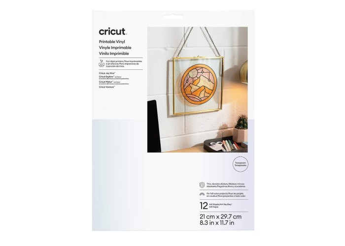 Printable Vinyl - A4, (Εκτυπώσιμο βινύλιο) Διάφανο 12τεμ Printable Vinyl - A4, (Εκτυπώσιμο βινύλιο) Διάφανο 12τεμ
