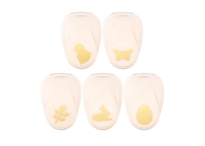Σετ περφορατέρ φιγουροκόπτες Easter (Πασχαλινά ) 5pcs