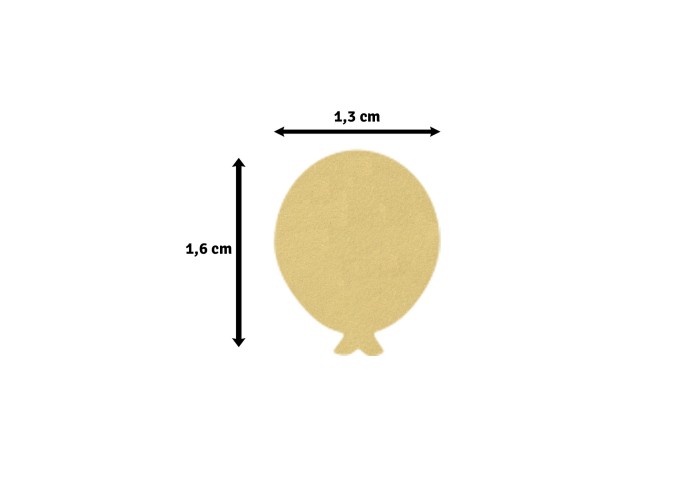 Περφορατέρ (φιγουροκόπτης) Μπαλόνι 1,5cm Περφορατέρ (φιγουροκόπτης) Μπαλόνι 1,5cm