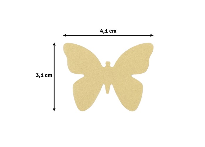 Περφορατέρ (φιγουροκόπτης) Πεταλούδα 5cm Περφορατέρ (φιγουροκόπτης) Πεταλούδα 5cm
