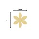 Περφορατέρ (φιγουροκόπτης ) λουλούδι daisy 5cm Περφορατέρ (φιγουροκόπτης ) λουλούδι daisy 5cm