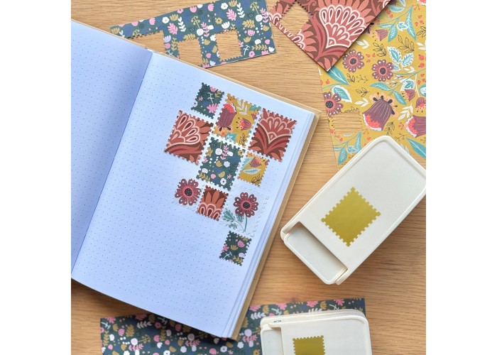 Περφορατέρ (Φιγουροκόπτης) βαρέως τύπου Γραμματόσημο 2,5x2,1cm