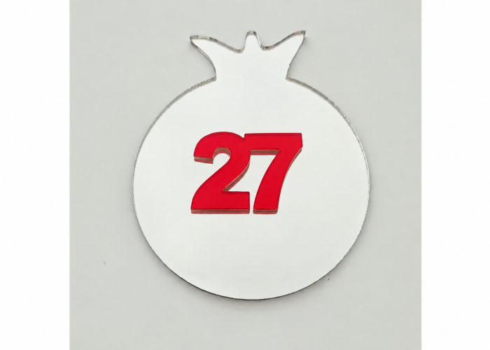 Plexiglass ρόδι 9cm 2027 #5    