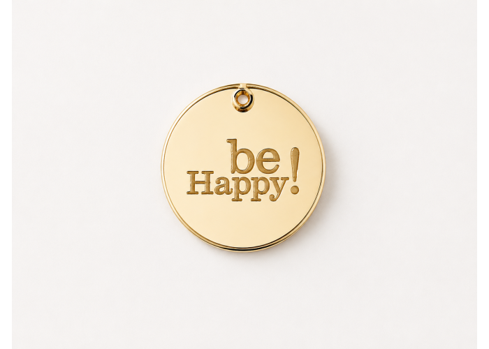 Plexiglass διακοσμητικο Be Happy Plexiglass διακοσμητικο Be Happy