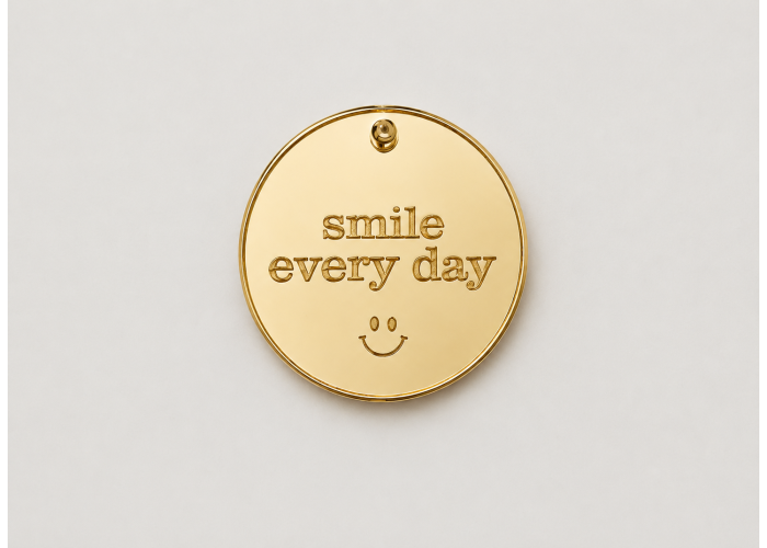 Plexiglass διακοσμητικο Smile every day