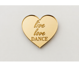 Plexiglass διακοσμητικο Live Love Dance Plexiglass διακοσμητικο Live Love Dance
