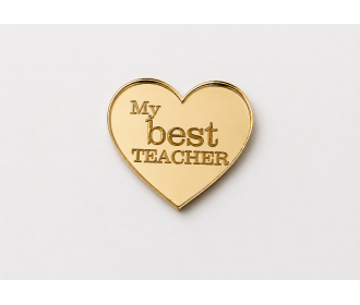 Plexiglass καρδούλα my best Teacher Plexiglass καρδούλα my best Teacher