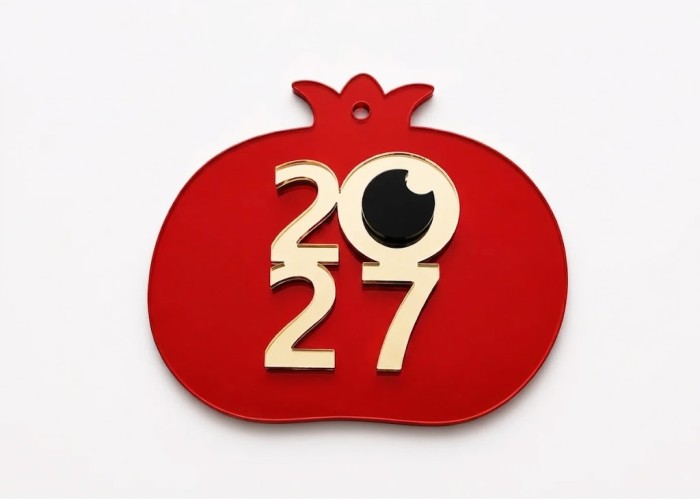 Plexiglass ρόδι 9cm 2027 #18 Plexiglass ρόδι 9cm 2027 #18