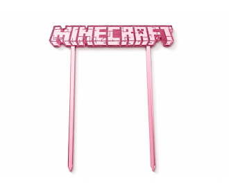 Plexiglass caketopper Minecraft 15cm μήκος Plexiglass caketopper Minecraft 15cm μήκος