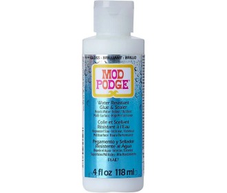 Mod Podge • Water Resistant Glue & Sealer κόλλα και σφραγιστικό