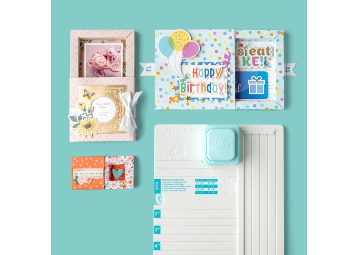 We R Makers • Shadow Box Punch Board