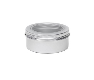 ALUMINIUM WINDOW ΚΟΥΤΙ Δ6.8 Χ 3.3 εκ. 80ml ALUMINIUM WINDOW ΚΟΥΤΙ Δ6.8 Χ 3.3 εκ. 80ml