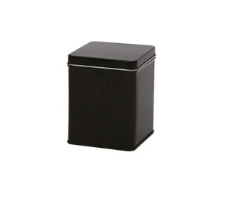 BLACK ΜΕΤΑΛΛΙΚΟ ΚΟΥΤΙ 7.5Χ7.5Χ9.5 εκ. 100g BLACK ΜΕΤΑΛΛΙΚΟ ΚΟΥΤΙ 7.5Χ7.5Χ9.5 εκ. 100g