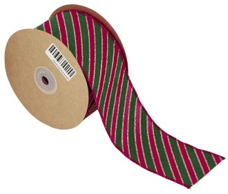 ΚΟΡΔΕΛΑ ΡΙΓΕ ME ΣΥΡΜΑ 63MMX10MET GREEN D-RED-GOLD MET ΚΟΡΔΕΛΑ ΡΙΓΕ ME ΣΥΡΜΑ 63MMX10MET GREEN D-RED-GOLD MET