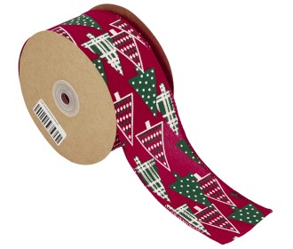 ΚΟΡΔΕΛΑ ΜΕ ΠΟΛΥΧΡΩΜΑ ΔΕΝΤΡΑ 63MMX10MET RED-WHITE-GREEN DARK ΚΟΡΔΕΛΑ ΜΕ ΠΟΛΥΧΡΩΜΑ ΔΕΝΤΡΑ 63MMX10MET RED-WHITE-GREEN DARK