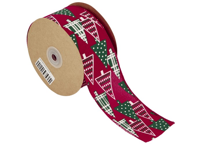 ΚΟΡΔΕΛΑ ΜΕ ΠΟΛΥΧΡΩΜΑ ΔΕΝΤΡΑ 63MMX10MET RED-WHITE-GREEN DARK ΚΟΡΔΕΛΑ ΜΕ ΠΟΛΥΧΡΩΜΑ ΔΕΝΤΡΑ 63MMX10MET RED-WHITE-GREEN DARK