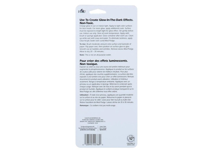 Mod Podge • Glow in the Dark 118ml  Κόλλα ντεκουπάζ 3 σε 1