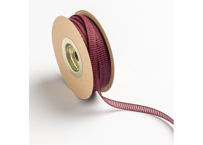 Κορδέλα Φιλντιρέ 7mm x 30m Μπορντό (Burgundy) Κορδέλα Φιλντιρέ 7mm x 30m Μπορντό (Burgundy)