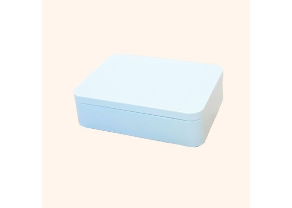 LIGHT BLUE ΜΕΤΑΛΛΙΚΟ ΚΟΥΤΙ 14.2Χ10.1Χ3.1 εκ. LIGHT BLUE ΜΕΤΑΛΛΙΚΟ ΚΟΥΤΙ 14.2Χ10.1Χ3.1 εκ.