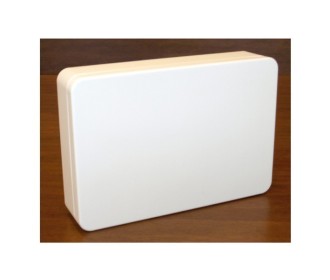 LIGHT BEIGE ΜΕΤΑΛΛΙΚΟ ΚΟΥΤΙ 18.5x12.5x4 εκ.