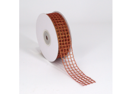 ΚΟΡΔΕΛΑ ΜΕ ΔΙΧΤΥ NοΝΤ861 25MMX10MET RED