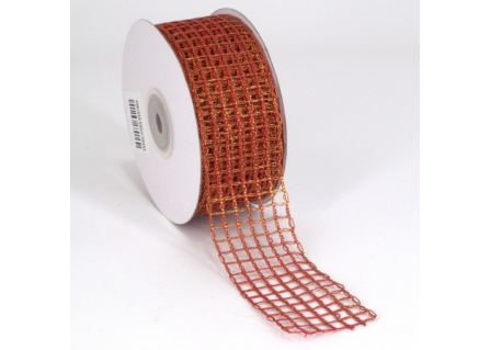 ΚΟΡΔΕΛΑ ΜΕ ΔΙΧΤΥ NοΝΤ861 38MMX10MET RED
