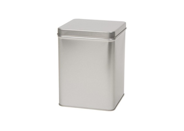 SILVER ΜΕΤΑΛΛΙΚΟ ΚΟΥΤΙ 12.8X12.8X17.4 εκ. 750g SILVER ΜΕΤΑΛΛΙΚΟ ΚΟΥΤΙ 12.8X12.8X17.4 εκ. 750g