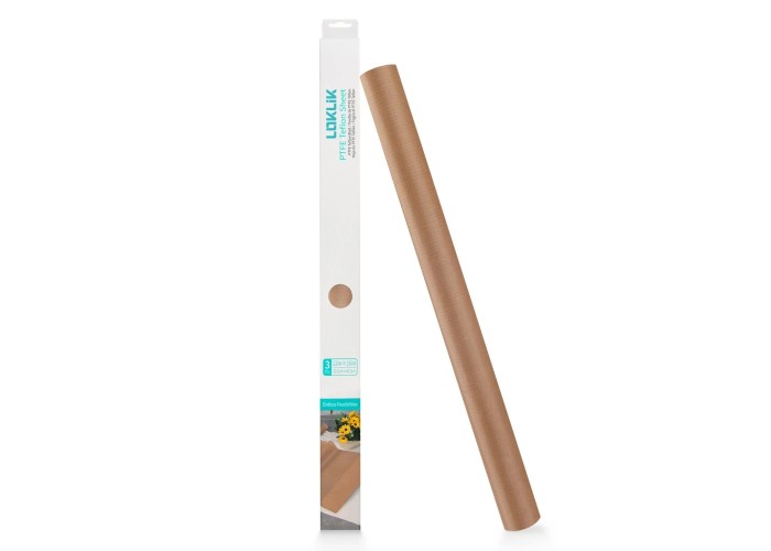 LOKLiK • PFTE Teflon καφέ φύλλα 3τεμ 30cmx40cm LOKLiK • PFTE Teflon καφέ φύλλα 3τεμ 30cmx40cm