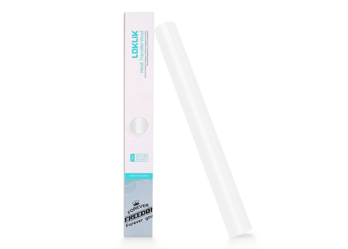 LOKLiK • Heat Transfer Vinyl Basic White -Λευκό 30cm x 180cm