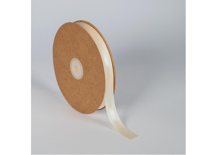 Κορδέλα Σατέν με Γκρο 15mm x 50m Ιβουάρ - Εκρού (Ivory) Κορδέλα Σατέν με Γκρο 15mm x 50m Ιβουάρ - Εκρού (Ivory)