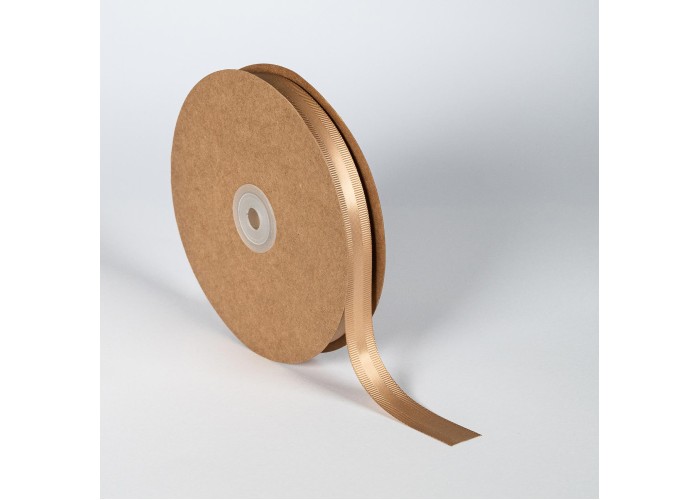 Κορδέλα Σατέν με Γκρο 15mm x 50m Μπεζ (Beige) Κορδέλα Σατέν με Γκρο 15mm x 50m Μπεζ (Beige)