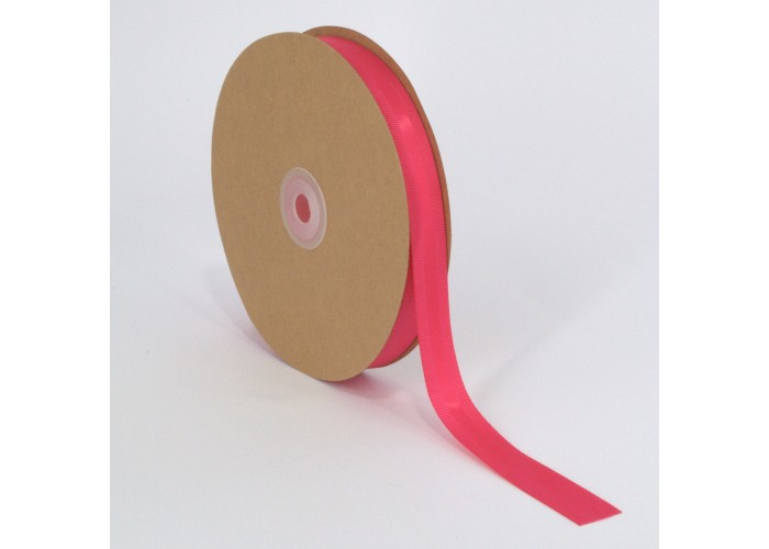 Κορδέλα Σατέν με Γκρο 15mm x 50m Φούξια (Fuschia)