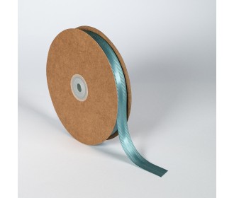 Κορδέλα Σατέν με Γκρο 15mm x 50m Γκρι-Μπλε (Blue L Grey)