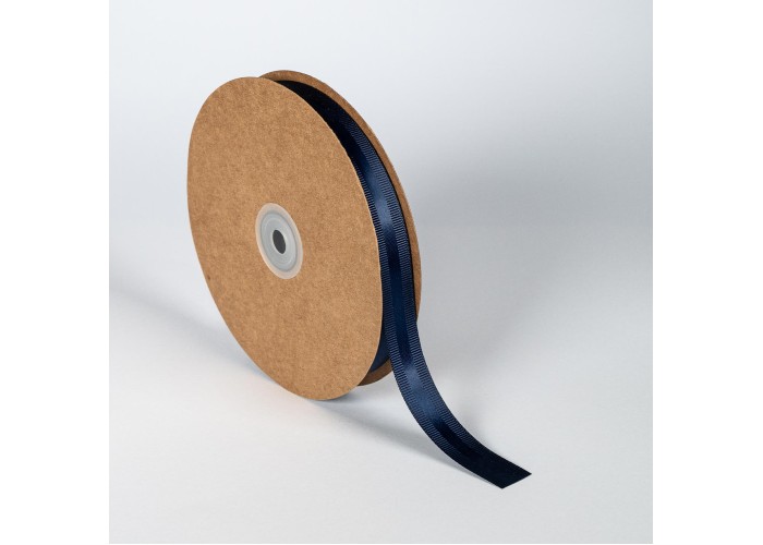 Κορδέλα Σατέν με Γκρο 15mm x 50m Μπλε (Blue)