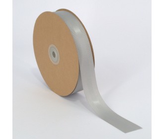 Κορδέλα Σατέν με Γκρο 25mm x 50m Γκρι (Grey) Κορδέλα Σατέν με Γκρο 25mm x 50m Γκρι (Grey)