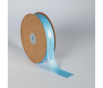 Κορδέλα Σατέν με Γκρο 25mm x 50m Ανοιχτό Μπλε (Blue L)