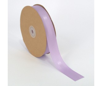Κορδέλα Σατέν με Γκρο 25mm x 50m Λιλά (Lilac)