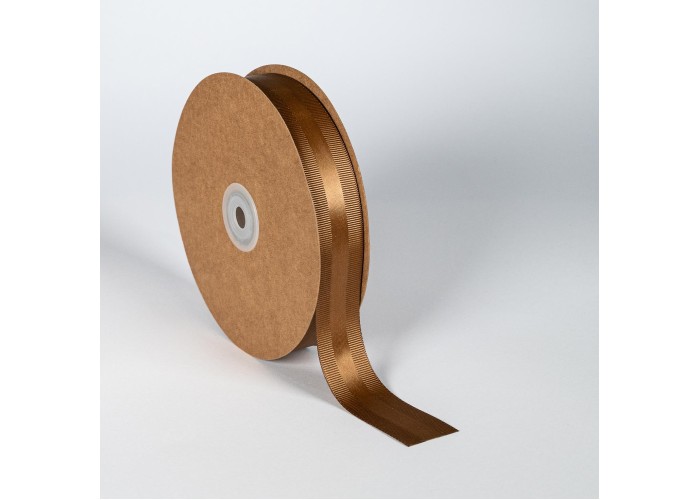 Κορδέλα Σατέν με Γκρο 25mm x 50m Ανοιχτό Καφέ (Brown L) Κορδέλα Σατέν με Γκρο 25mm x 50m Ανοιχτό Καφέ (Brown L)