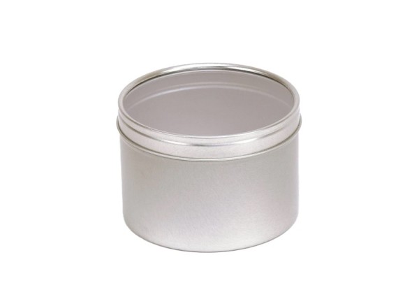 SILVER WINDOW ΜΕΤΑΛΛΙΚΟ ΚΟΥΤΙ Δ9,5 Χ 6,5 εκ. SILVER WINDOW ΜΕΤΑΛΛΙΚΟ ΚΟΥΤΙ Δ9,5 Χ 6,5 εκ.