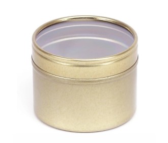GOLD WINDOW 100ml ΜΕΤΑΛΛΙΚΟ ΚΟΥΤΙ Δ 6.4 Χ 4.5 εκ